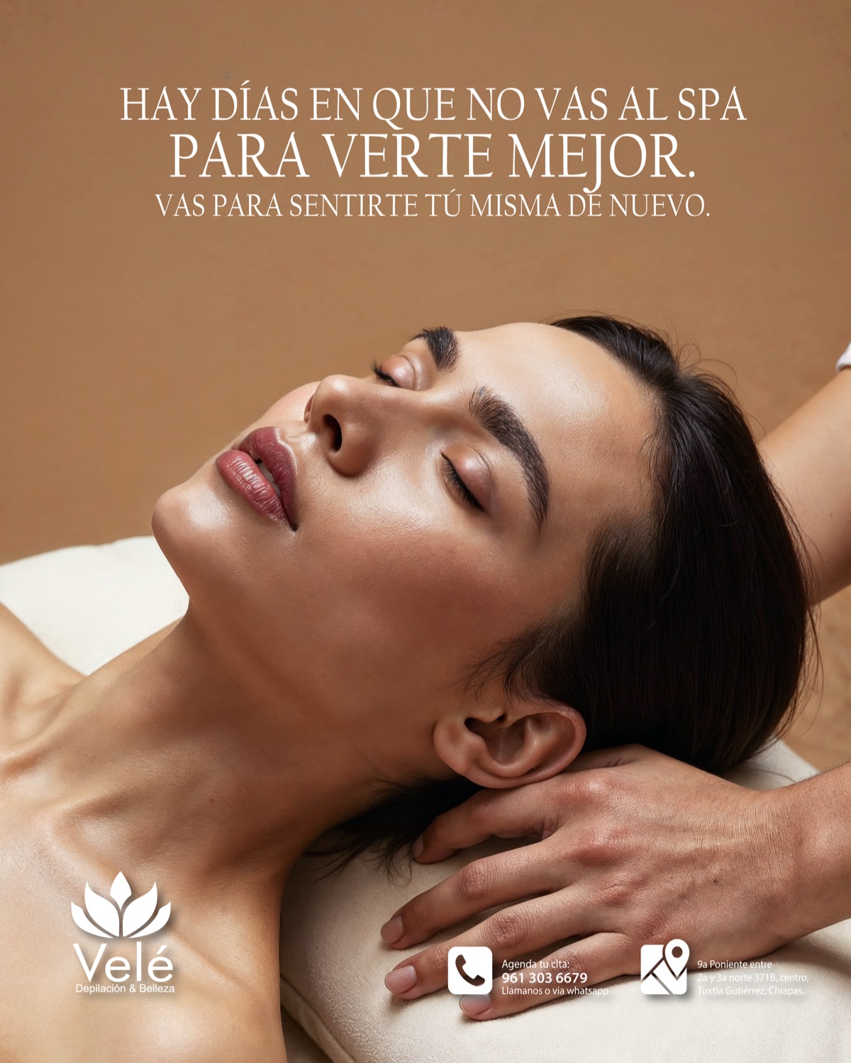 Spa premium en Tuxtla Gutiérrez — Tratamiento facial VELÉ, beauty experience Chiapas